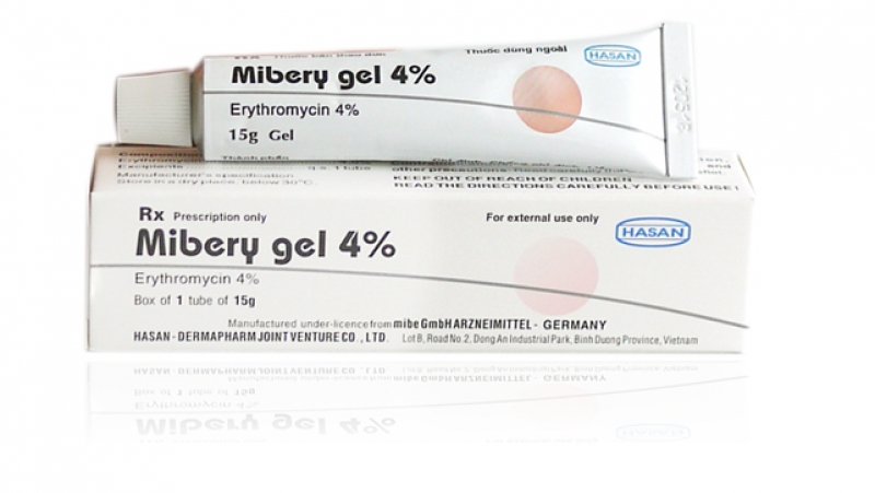 Mibery Erythromycin 4%  Hasan (Tuýp/15g)