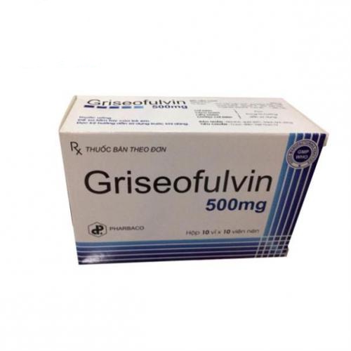 Griseofulvin 500mg TW1 Pharbaco (H/30v)
