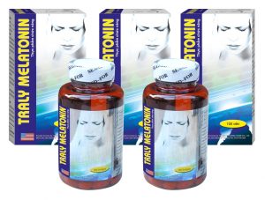 Traly Melatonin Trang Ly (Lọ/100v)