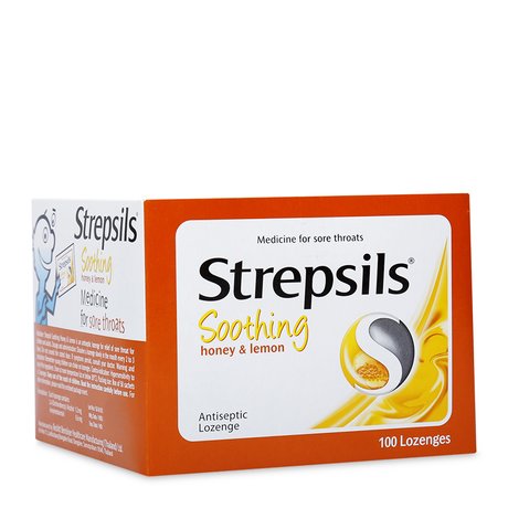 Strepsils chanh mật ong Reckitt Benckiser (H/50gói/2v) Hộp to 