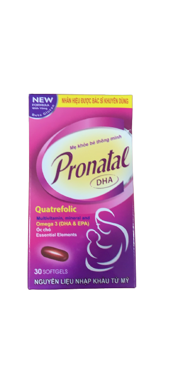 Pronatal Dha Usa Pharma (Lọ/30v)