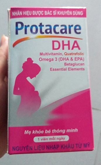 Protacare DHA (Hồng) Mediusa (Lọ/30v)