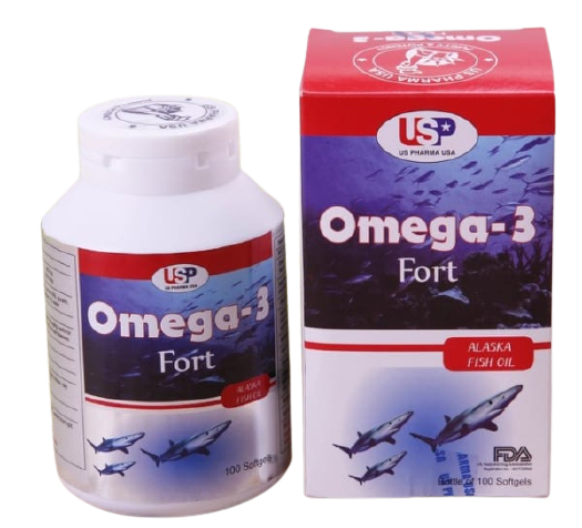 Omega 3 Fort USP (Lọ/100v)