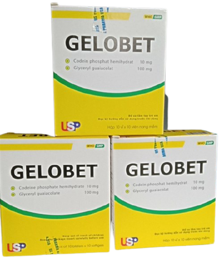 Gelobet 100mg/10mg USP Pharma (H/100v) (Vàng)