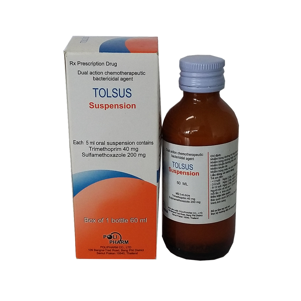 Tolsus Suspension siro Thái Lan (Lọ/60ml) 