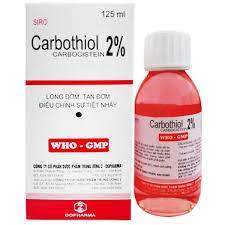 Carbothiol 2% siro TW2 Dopharma (Lọ/125ml)