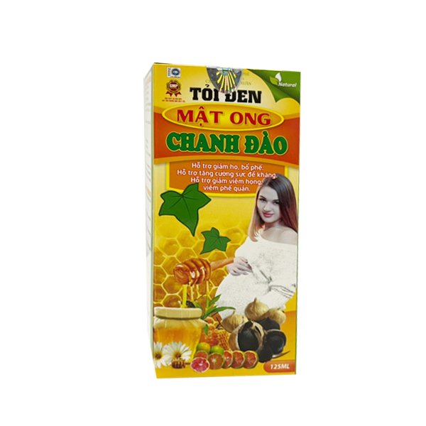 Mật ong chanh đào siro Ngân Long (Lọ/100ml)