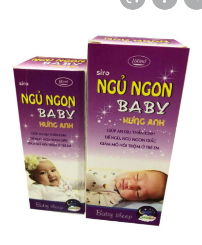 Ngủ ngon Baby Siro Hưng Anh (Lọ/60ml)