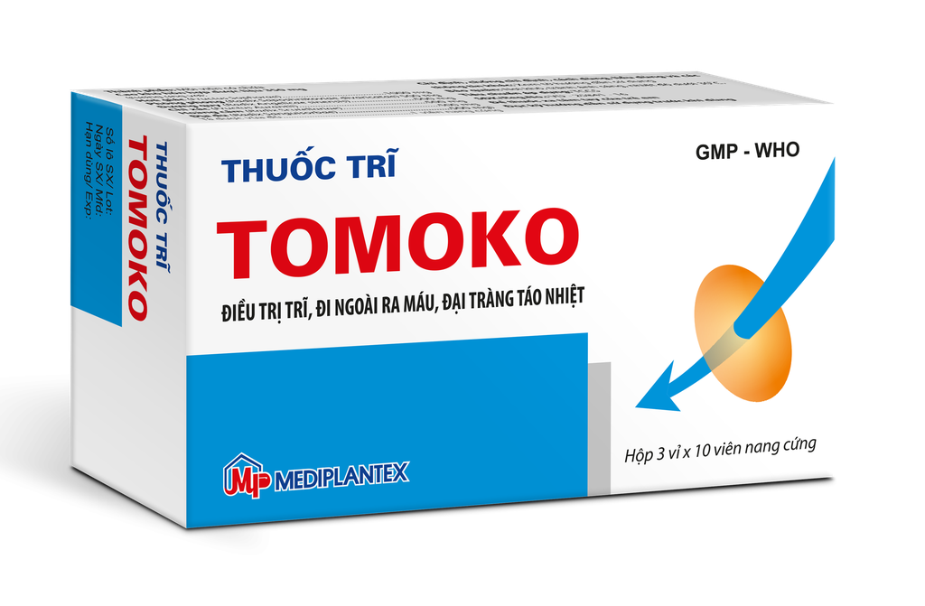 Tomoko điều trị trĩ Mediplantex (H/30v)