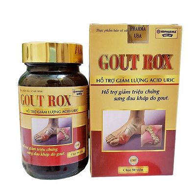 Gout Rox HD Pharma (Lọ/50v)