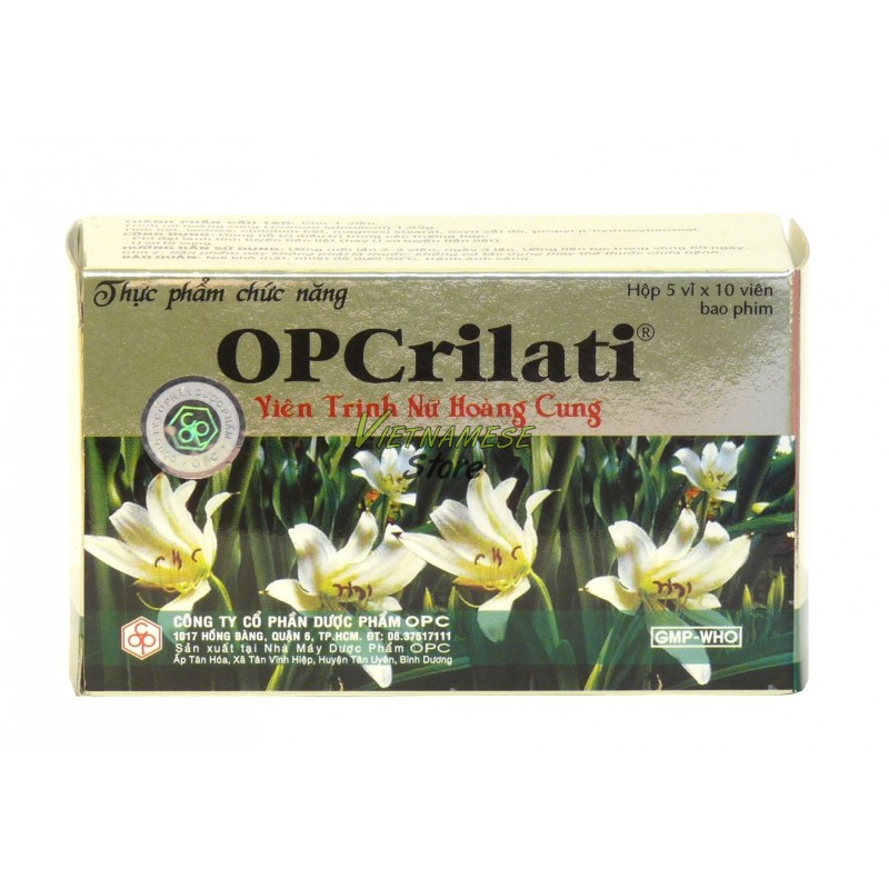 Opcrilati Trinh nữ hoàng cung OPC (H/50v)