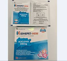 Kidhepet New Aciclovir 200 Mediplantex (H/20gói)