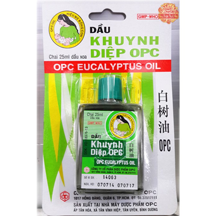 Dầu Khuynh Diệp OPC (Chai/25ml) (Lớn)