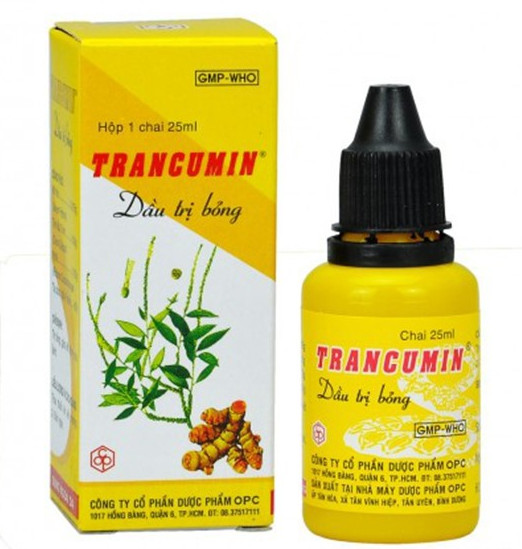 Dầu Trị Bỏng Trancumin OPC (Chai/25ml)