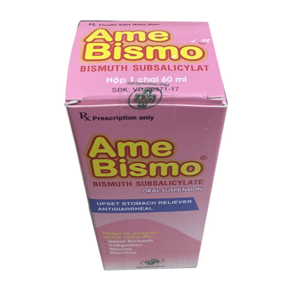 Ame Bismo hỗn dịch uống OPV (Lọ/60ml)