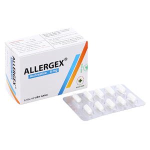 Allergex Acrivastin 8mg OPV (H/50v)