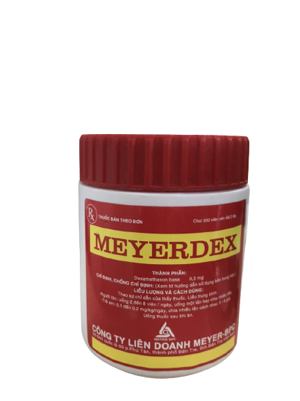 Meyerdex Dexamethason Base 0,5 Mg Meyer (Chai/500v)