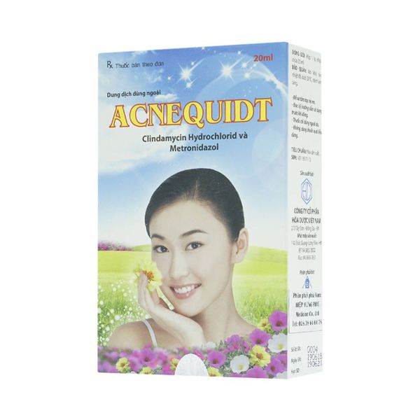 Acnequidt bôi mụn Hóa Dược (Lọ/20ml)