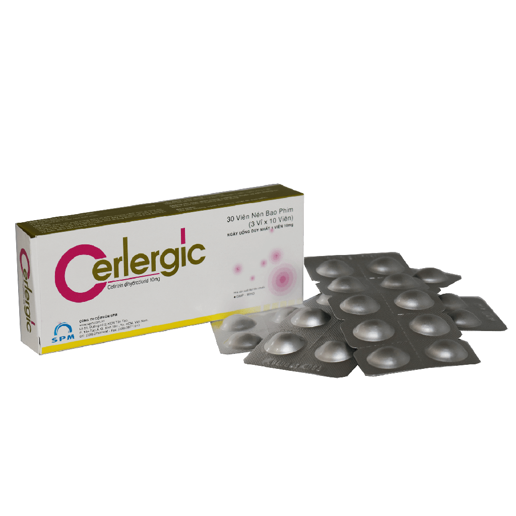 Cerlergic Cetirizin 10mg SPM (H/30v)