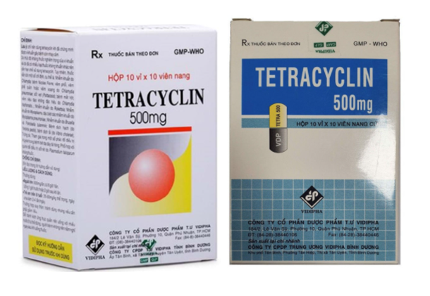  Tetracyclin 500mg Vidipha (H/100v)