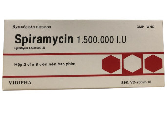 Spiramycin 1.5 MIU Vidipha (H/10v)