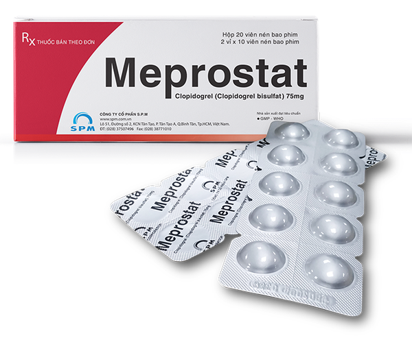 Meprostat Clopidrogel 75mg Spm (H/20v)