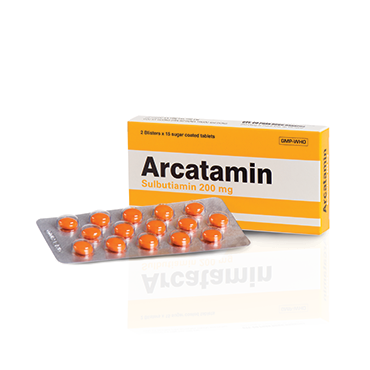 Arcatamin Sulbutiamin 200mg Đà Nẵng (H/30v)