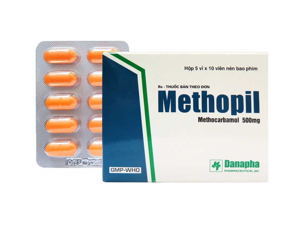 Methopil Methocarbamol 500mg Danapha (H/50v)