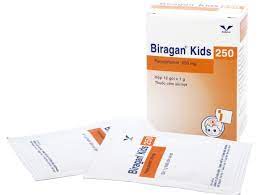 Biragan Kids Paracetamol 250mg Bình Định (H/12gói/1g)