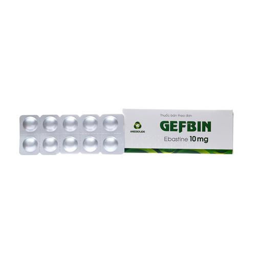 Gefbin Ebastin 10mg Medisun (H/30v)