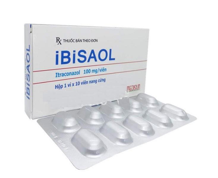 Ibisaol Itraconazol 100mg Medisun (H/10v)