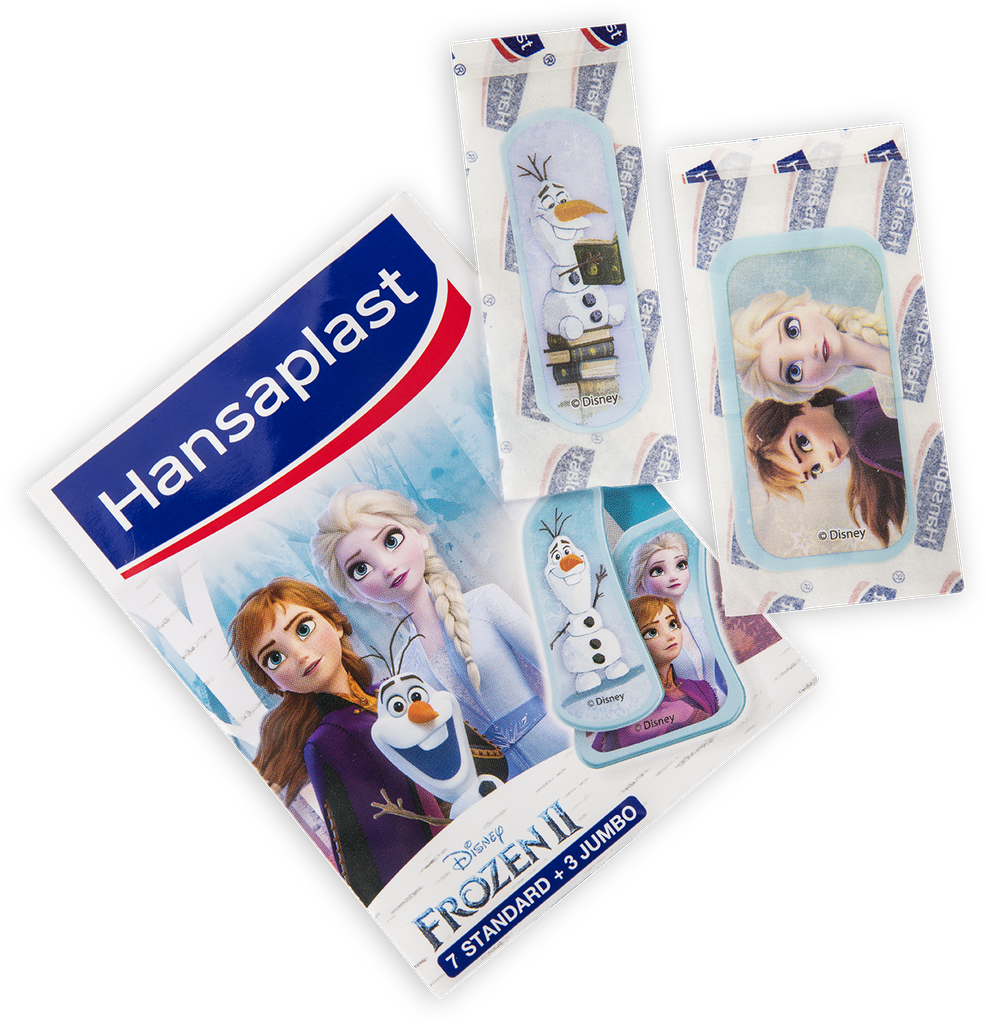 Băng Cá Nhân Hansaplast Disney Frozen Beiersdorf (Bịch/10gói)