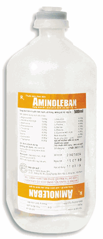 Aminoleban 8% dịch truyền Otsuka OPV (Lọ/500ml)