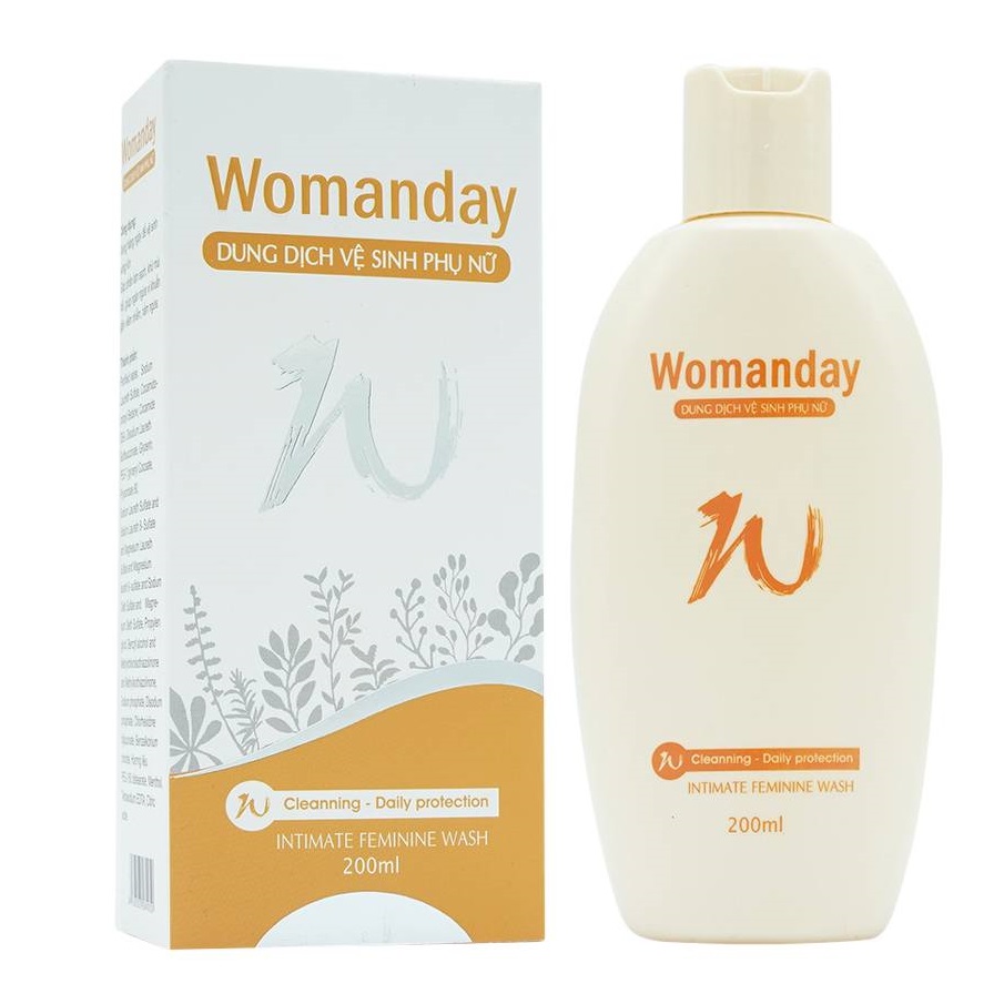 Womanday Dung Dịch Vệ Sinh Phụ Nữ  Đại Bắc (Chai/200ml)