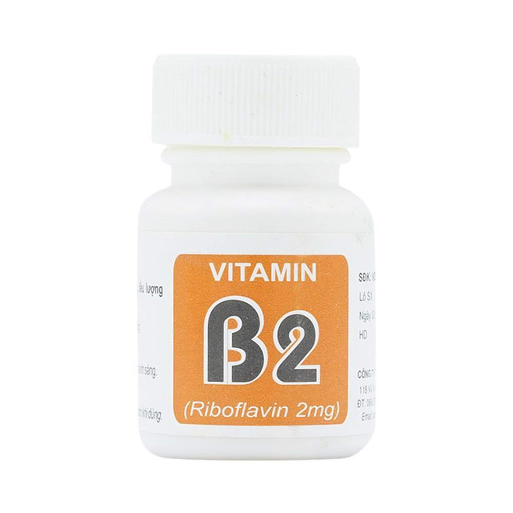 Vitamin B2 Đại Y (Cọc/10lọ/100v)