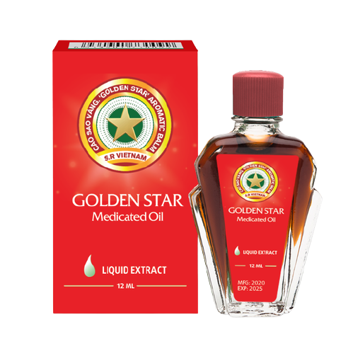 Dầu Xoa Golden Star Đà Nẵng (Chai/12ml)