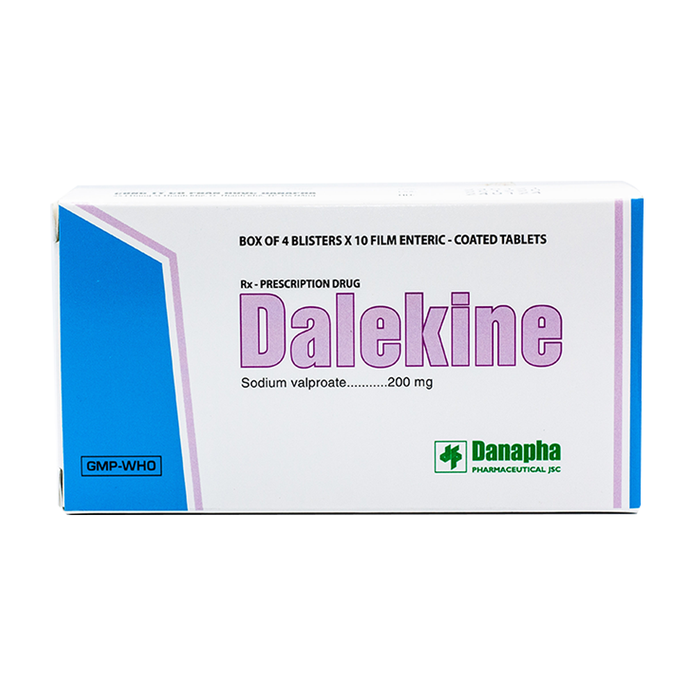 Dalekine Natri Valproat 200mg Đà Nẵng (H/40v)