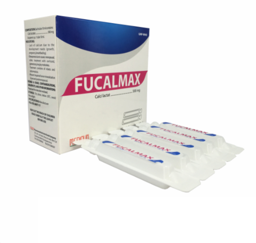 Fucalmax Calci Lactat 500mg Medisun (H/20o/10ml)