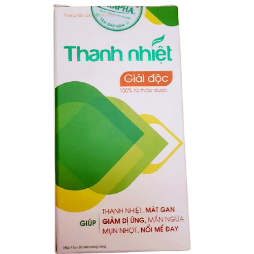 Thanh Nhiệt Giải Độc Abipha (Lọ/30v)