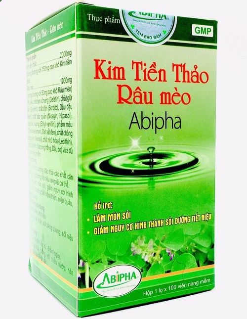 Kim Tiền Thảo Râu Mèo Abipha (Lọ/100v)