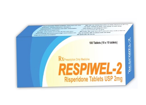 Respiwel Risperidone 2mg Allegens (H/100v)