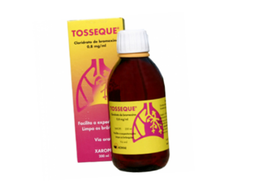 Tosseque siro Bromexin 0.8mg/ml Bồ Đào Nha (Chai/200ml)