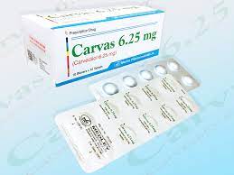 Carvas Carvedilol 6.25 mg Medley (H/100v)