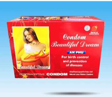 Bao cao su Condom Beautiful Dream Hongkong (H/96 cái)