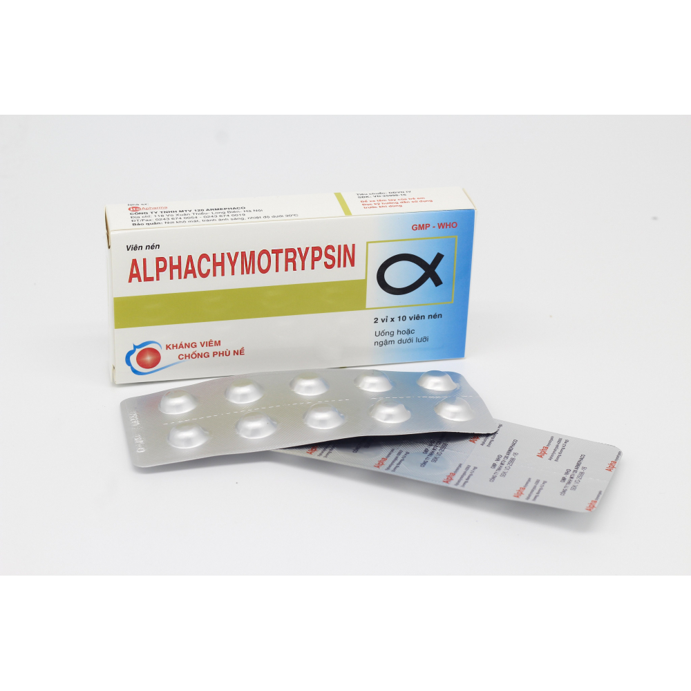 Alphachymotrypsin 4200 Z120 Armephaco (H/20v)