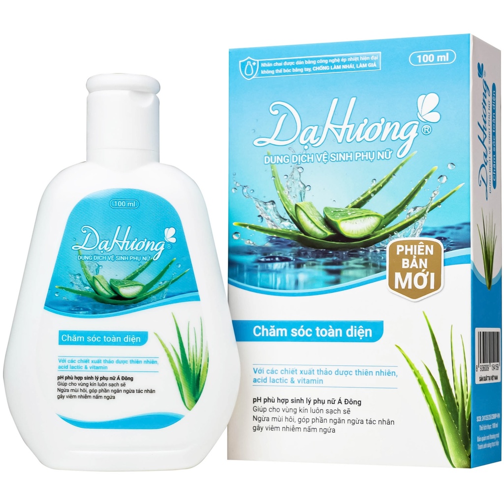 Dạ Hương Xanh Dung Dịch Vệ Sinh Phụ Nữ Không Vòi (Lọ/100ml)