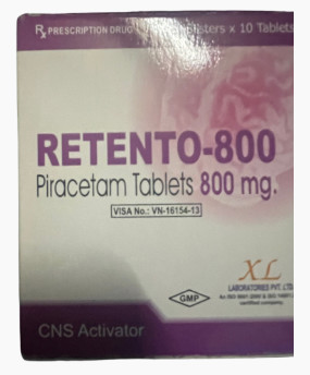 Retento Piracetam 800mg XL laboratories (H/100v)