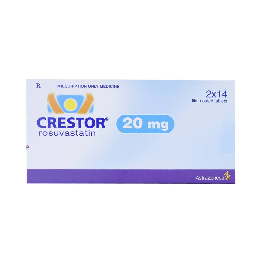 Crestor 20mg AstraZeneca (H/28v) Date 04/2027