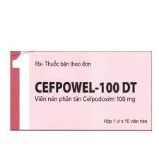 Cefpowel 100 DT Cefpodoxim 100mg Ấn độ (H/10v) Date 02/2025
