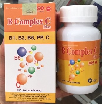 B Complex C Plus Vega Pharma (Lọ/80v)